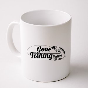 Gone Fishing Logo Coffee Mug