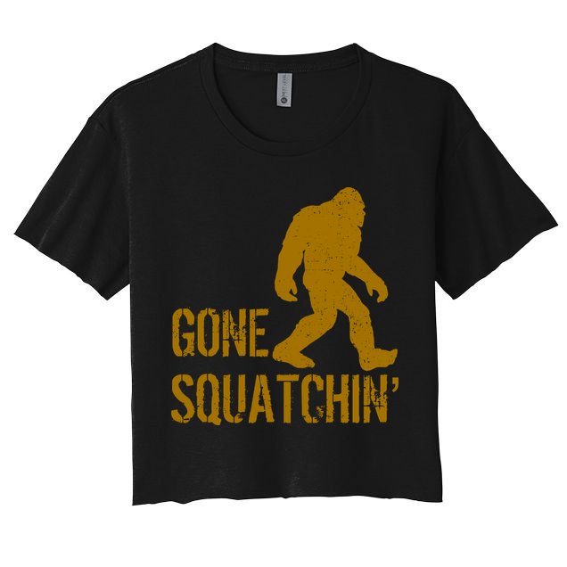 Gone Squatchhin Crop Top