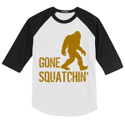 Gone Squatchhin Kids Colorblock Raglan Jersey