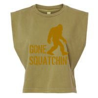Gone Squatchhin Garment-Dyed Women's Muscle Tee
