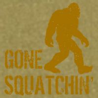 Gone Squatchhin Garment-Dyed Women's Muscle Tee