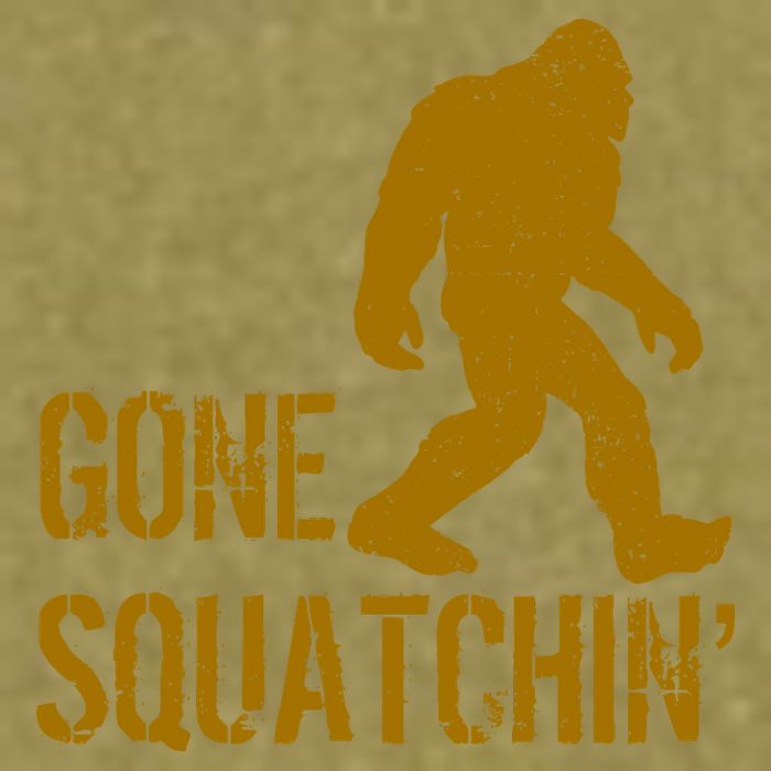 Gone Squatchhin Garment-Dyed Women's Muscle Tee