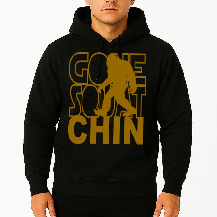 Gone Squatchhin Funny Sasquatch Hoodie