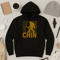 Gone Squatchhin Funny Sasquatch Hoodie