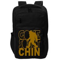 Gone Squatchhin Funny Sasquatch Impact Tech Backpack