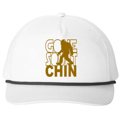 Gone Squatchhin Funny Sasquatch Snapback Five-Panel Rope Hat