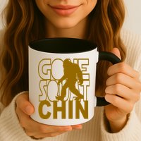 Gone Squatchhin Funny Sasquatch Mug