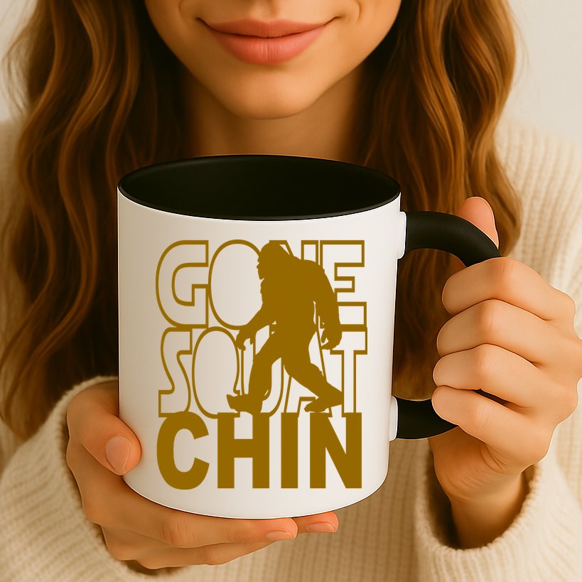 Gone Squatchhin Funny Sasquatch Mug