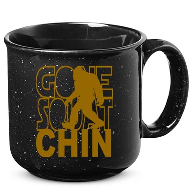 Gone Squatchhin Funny Sasquatch 15oz Campfire Ceramic Mug