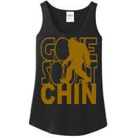 Gone Squatchhin Funny Sasquatch Ladies Essential Tank