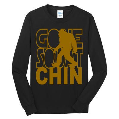 Gone Squatchhin Funny Sasquatch Tall Long Sleeve T-Shirt