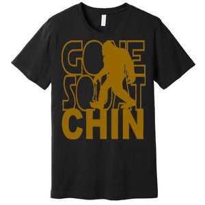 Gone Squatchhin Funny Sasquatch Premium T-Shirt