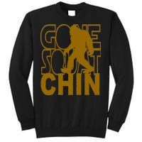 Gone Squatchhin Funny Sasquatch Tall Sweatshirt