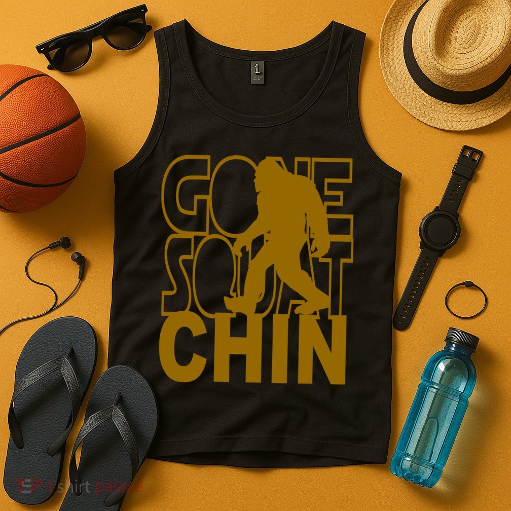 Gone Squatchhin Funny Sasquatch Tank Top