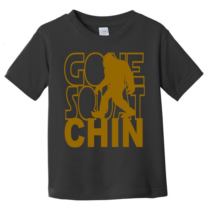 Gone Squatchhin Funny Sasquatch Toddler T-Shirt