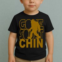 Gone Squatchhin Funny Sasquatch Toddler T-Shirt