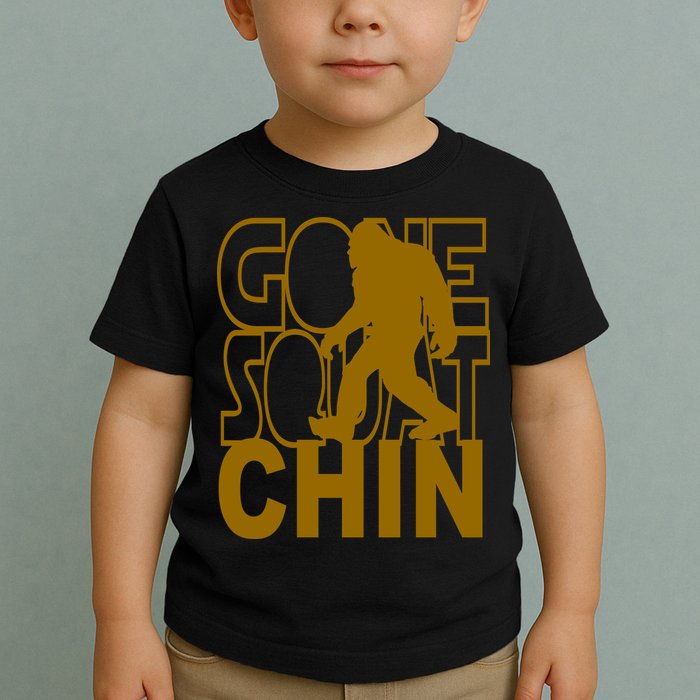 Gone Squatchhin Funny Sasquatch Toddler T-Shirt