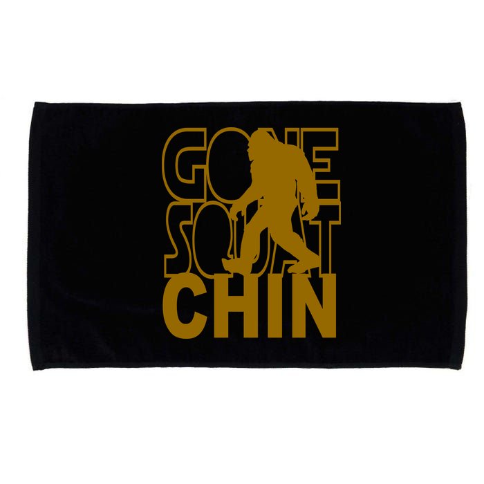 Gone Squatchhin Funny Sasquatch Microfiber Hand Towel