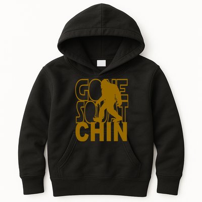 Gone Squatchhin Funny Sasquatch Kids Hoodie