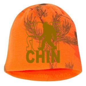 Gone Squatchhin Funny Sasquatch Kati - Camo Knit Beanie