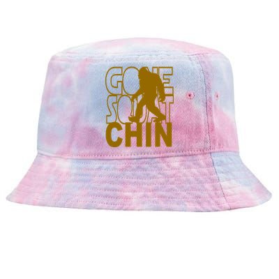 Gone Squatchhin Funny Sasquatch Tie-Dyed Bucket Hat