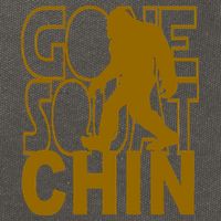Gone Squatchhin Funny Sasquatch Cotton Canvas Backpack