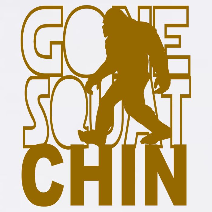Gone Squatchhin Funny Sasquatch Garment-Dyed Sweatshirt
