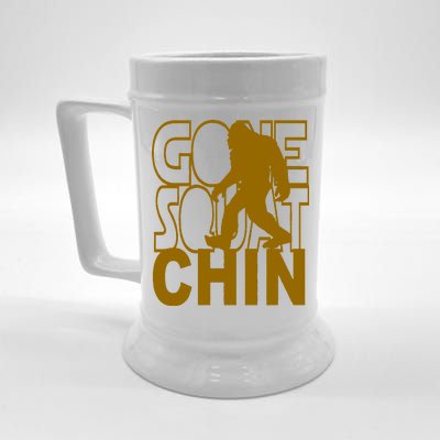 Gone Squatchhin Funny Sasquatch Beer Stein