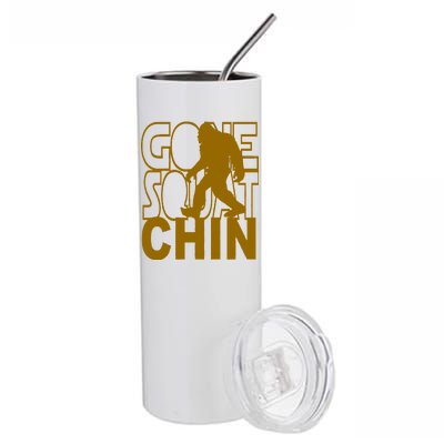 Gone Squatchhin Funny Sasquatch Stainless Steel Tumbler