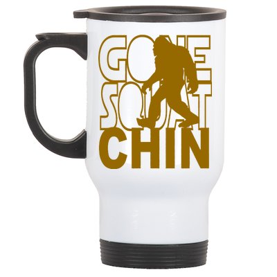 Gone Squatchhin Funny Sasquatch Stainless Steel Travel Mug