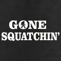 Gone Squatchhin Logo 7 Panel Mesh Trucker Snapback Hat