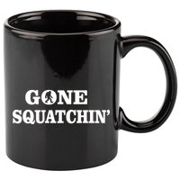 Gone Squatchhin Logo 11oz C Handle Ceramic Mug