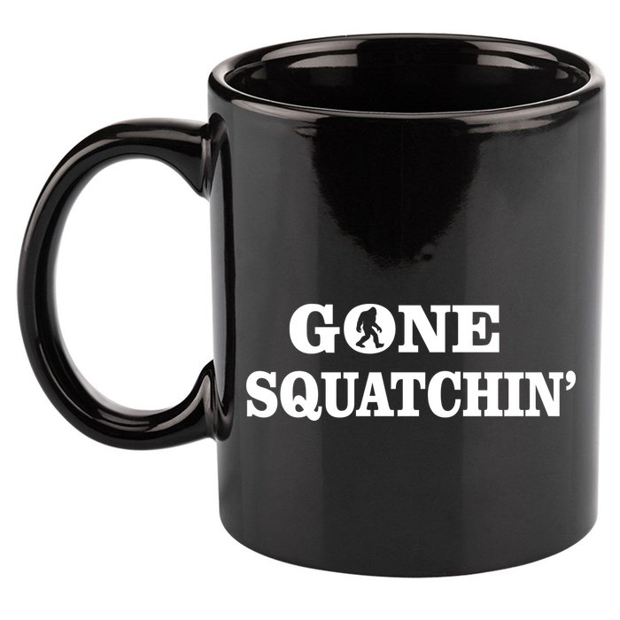 Gone Squatchhin Logo 11oz C Handle Ceramic Mug