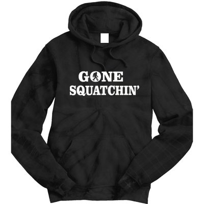 Gone Squatchhin Logo Tie Dye Hoodie