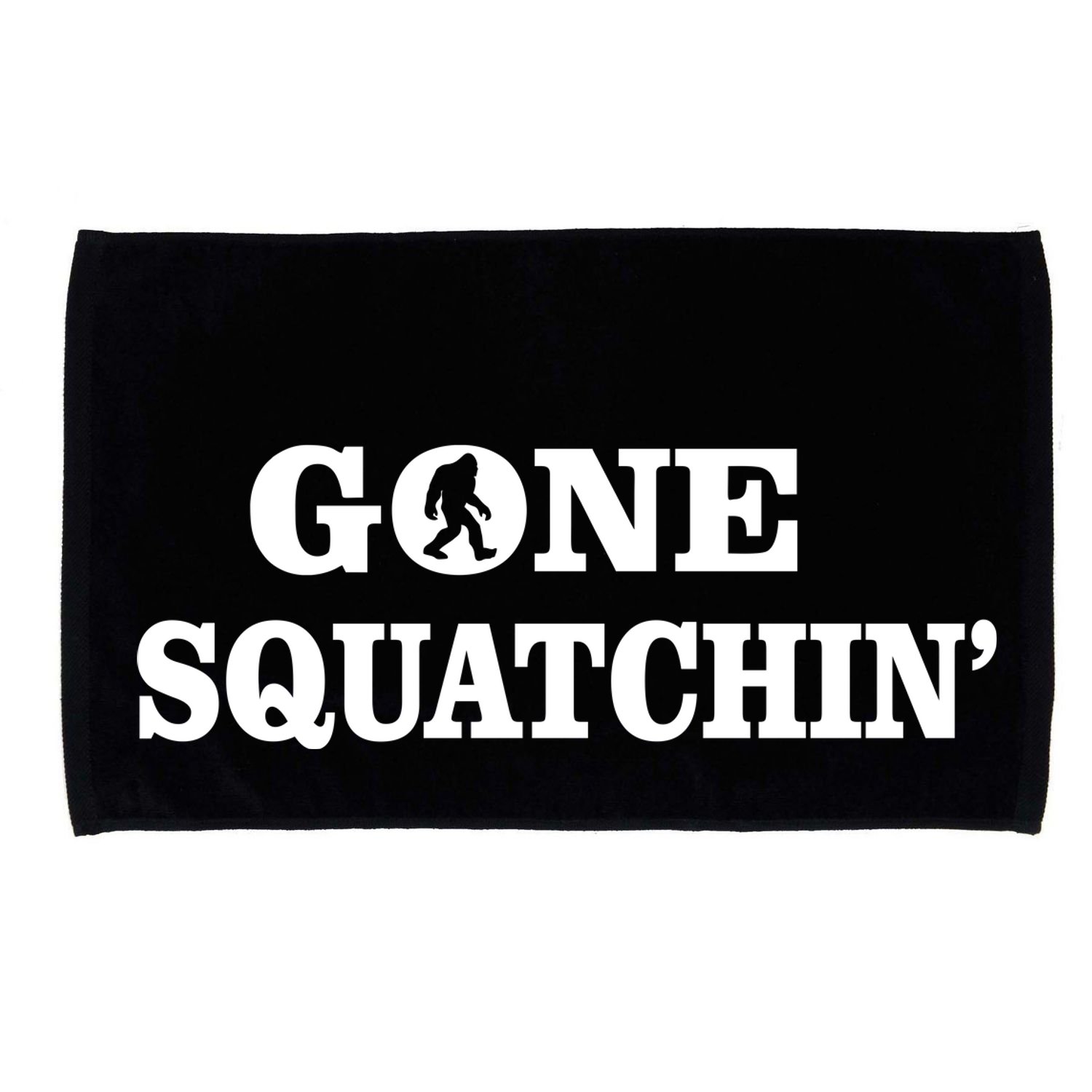 Gone Squatchhin Logo Microfiber Hand Towel