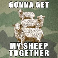 Gonna Get My Sheep Together Legacy Tie Dye Trucker Hat