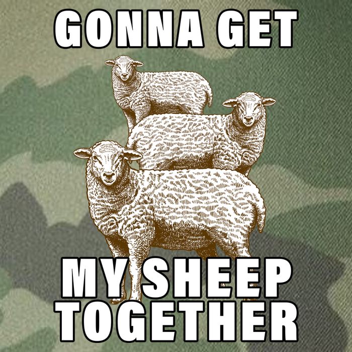 Gonna Get My Sheep Together Legacy Tie Dye Trucker Hat