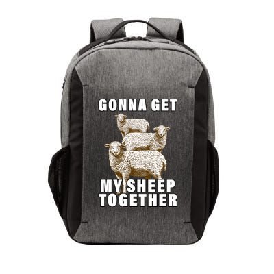 Gonna Get My Sheep Together Vector Backpack