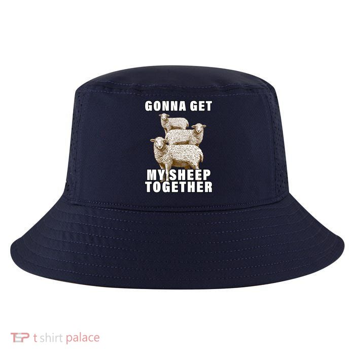 Gonna Get My Sheep Together Cool Comfort Performance Bucket Hat