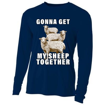 Gonna Get My Sheep Together Cooling Performance Long Sleeve Crew