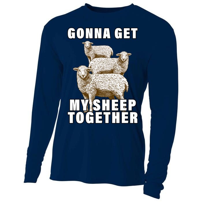 Gonna Get My Sheep Together Cooling Performance Long Sleeve Crew