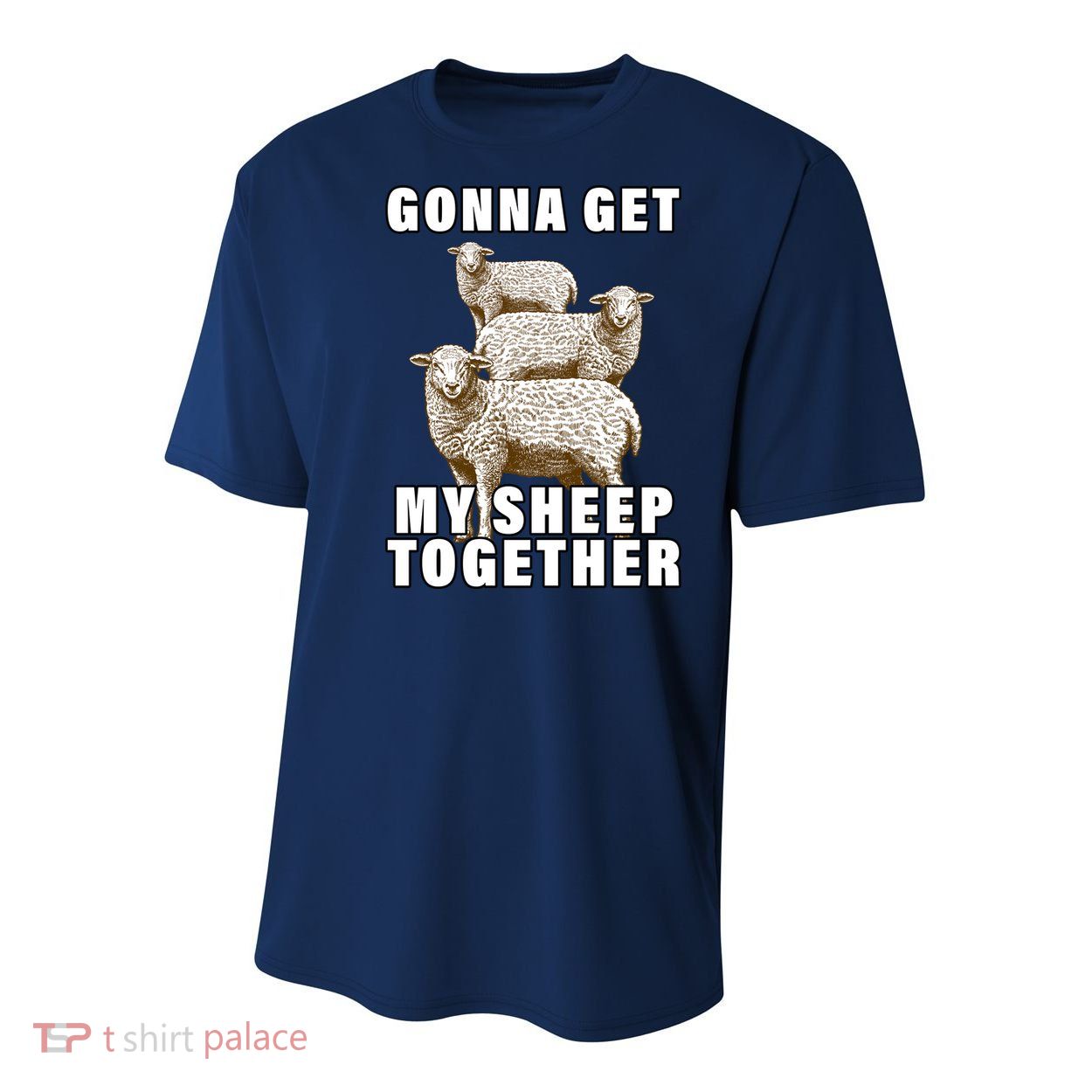 Gonna Get My Sheep Together Youth Performance Sprint T-Shirt