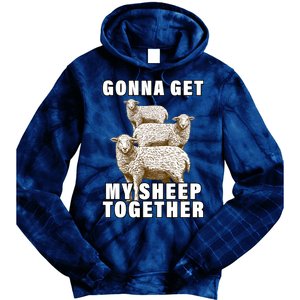 Gonna Get My Sheep Together Tie Dye Hoodie