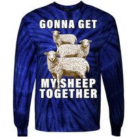 Gonna Get My Sheep Together Tie-Dye Long Sleeve Shirt