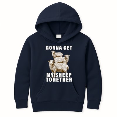 Gonna Get My Sheep Together Kids Hoodie