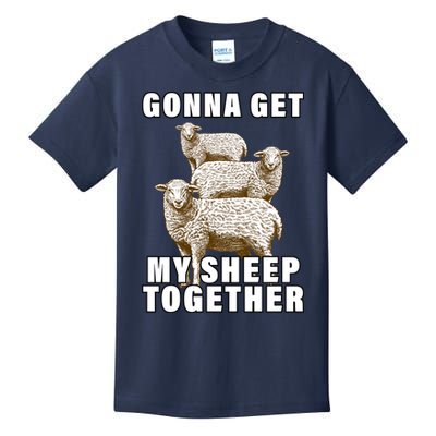 Gonna Get My Sheep Together Kids T-Shirt