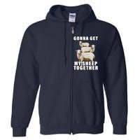 Gonna Get My Sheep Together Full Zip Hoodie