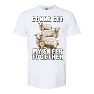 Gonna Get My Sheep Together Softstyle CVC T-Shirt