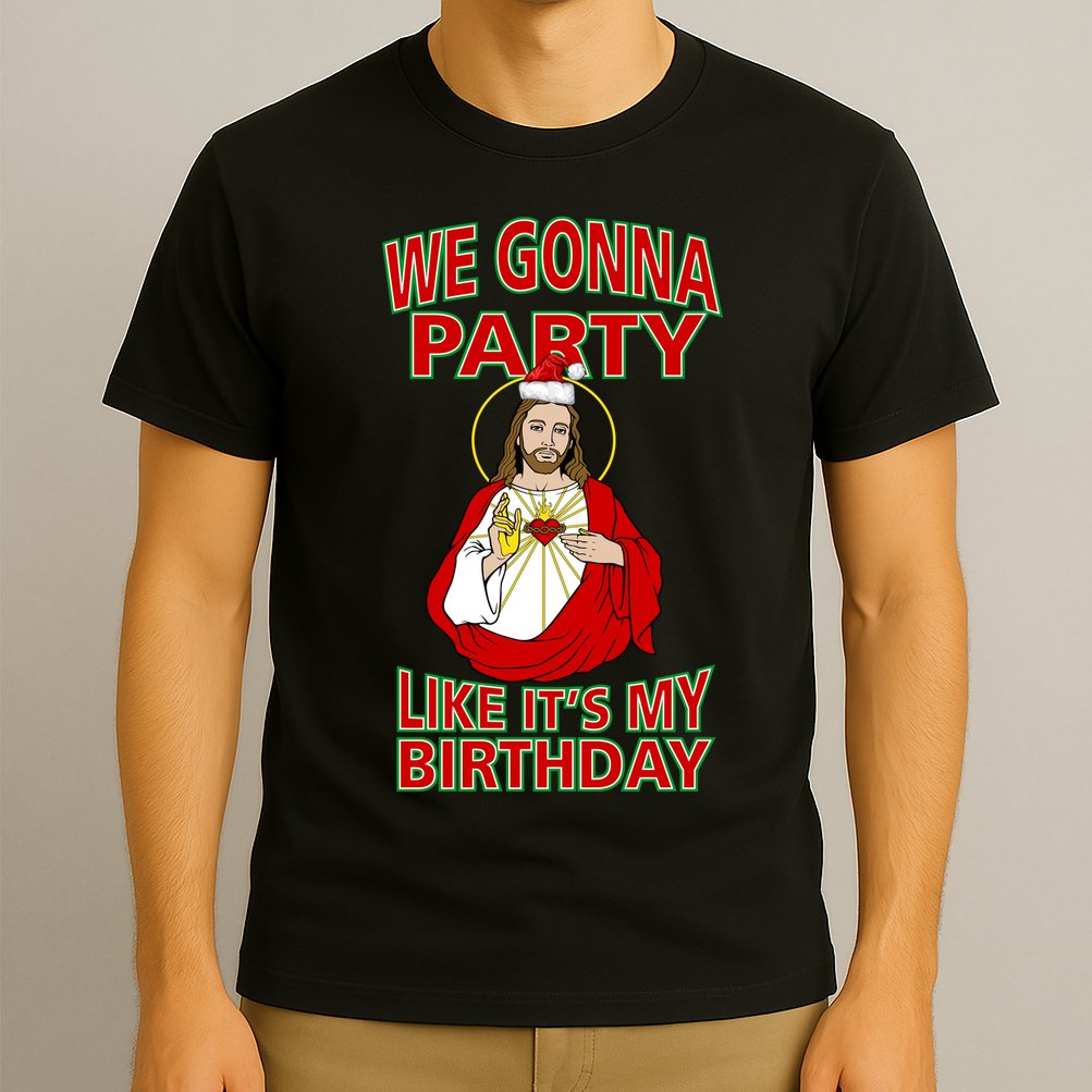 Gonna Party Like It's My Birthday Jesus T-Shirt