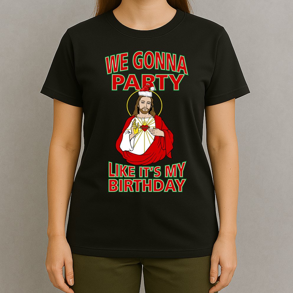 Gonna Party Like It's My Birthday Jesus T-Shirt